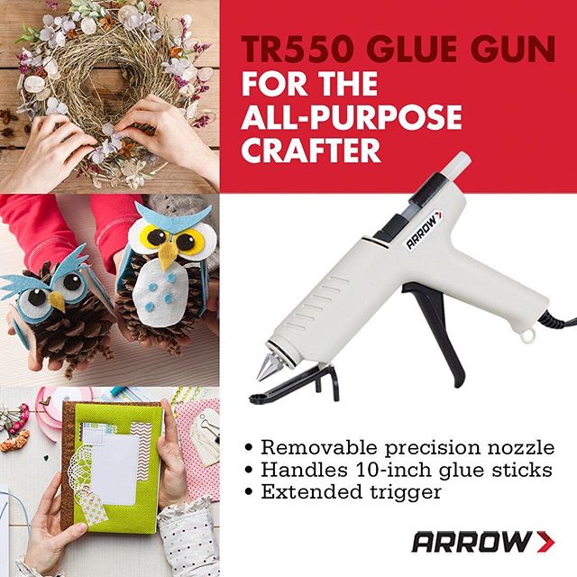 Are you an All-Purpose #Crafter? Meet our All-Purpose Glue Gun. This heavy-duty works well for both and pro applications. Features include a self-limiting heat chamber, extended trigger, removable precision nozzle, integrated dual purpose drip tray and a handy retractable stand. Plus, it can handle 10-inch glue sticks. Click on the link in our profile to take a closer look.