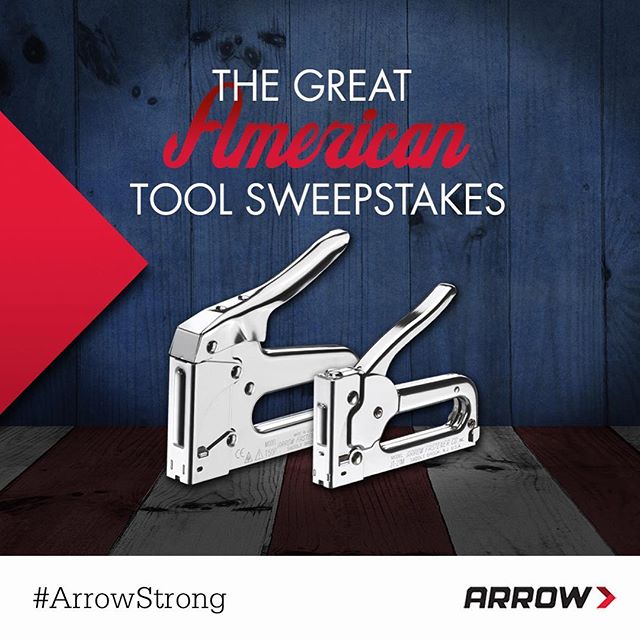 Want to give our a shot? In honor of the #FourthOfJuly, you can enter for the chance to win one of our very own staple guns. Contest open until July 31. Click the link in our profile to enter now and read the official rules!