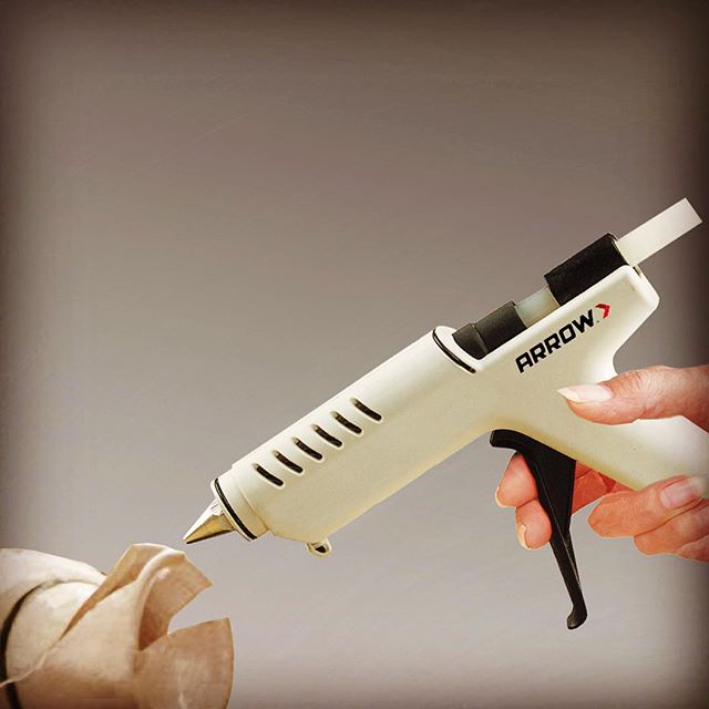 Does YOUR glue gun have a removable precision nozzle, an extended trigger and the capability to use 10-inch glue sticks? (Spoiler Alert: Ours does!) Click the link in our profile to take a gander.