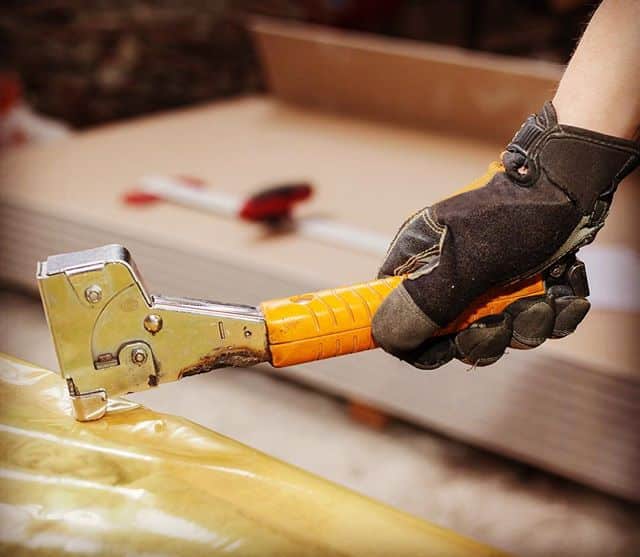 4 Reasons Why You Should Use A Hammer Tacker
1. They’re fast.
2. Your hands won’t get tired from squeezing a manual staple gun.
3. You can tackle #roofing, #carpeting, and projects.
4.  You can say, “It’s time.”
Click the link in our profile to take a look at our beauties!