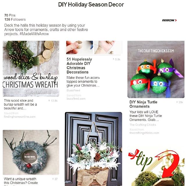 It’s that time again!!! Find wreaths, decoration and all-around awesome crafts and DIY projects to suit your fancy by clicking the link in our profile. What projects are you most excited about this season?