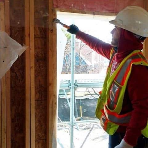 (Repost @arrowfastener) Are you hammer-tacker handy? Thanks to @casually.formal for sharing this photo from his volunteer time with #HabitatForHumanity! Click the link in our profile to take a closer look at our hammer tackers.