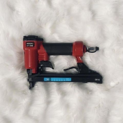“I’m going to post a picture like a beauty blogger but with a twist. Instead of posting a new eyeshadow palette I just got in the in mail, I'm going to post a picture of the pneumatic staple gun I've been dying to arrive all week… on a fur background.  I can't wait to use it later this evening.” Via @chicantiquing | Ready for a PT50 of your very own? Link in bio.