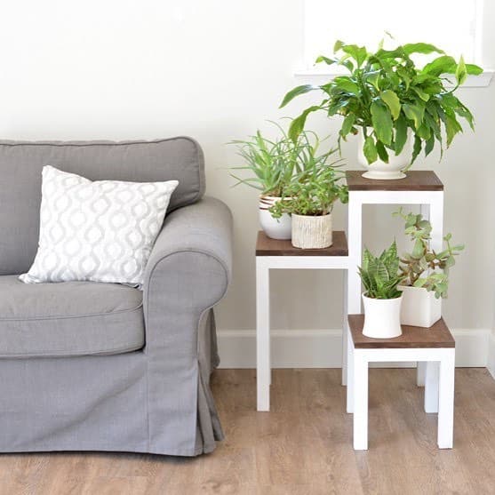 DIY tiered plant stand from @CentsationalGirl? Don’t mind if we do! (Tutorial in bio!)