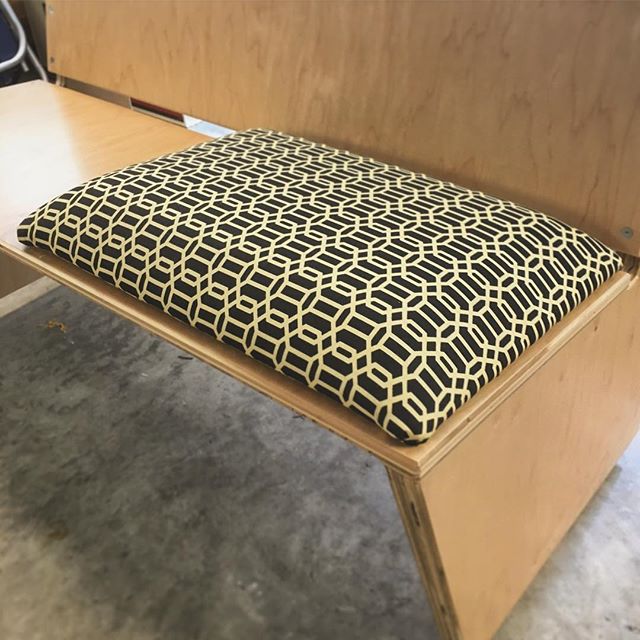 First time doing upholstery, happy with the way it's coming along! Using the @arrowfastener T50DCD electric stapler makes life a lot easier. Full plywood loveseat video out tomorrow!
