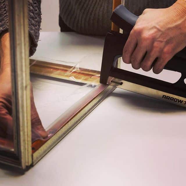 We never stop DIYing, even in the winter. Click the link in our bio to see how we transformed old picture frames into a mini indoor greenhouse!  .
.
.
.
.
.
.