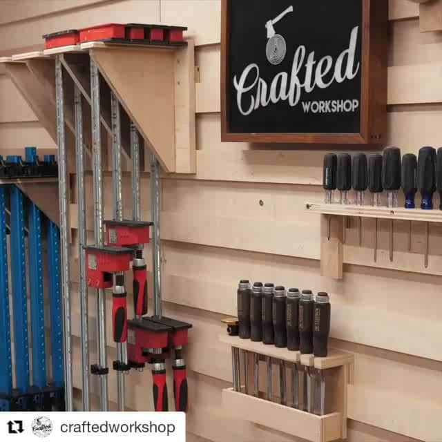 I am totally going to build a French cleat wall for my classroom.
@craftedworkshop (@get_repost)
・・・
This week’s project video (link in bio) is a much needed shop organization build, my new wall! This not only looks better than the pegboard, it’s also a lot more flexible. Built with my @arrowfastener brad nailer, enjoy!