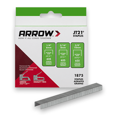 Arrow Fastener Jt21 Type Staples Item # 276 for sale online 