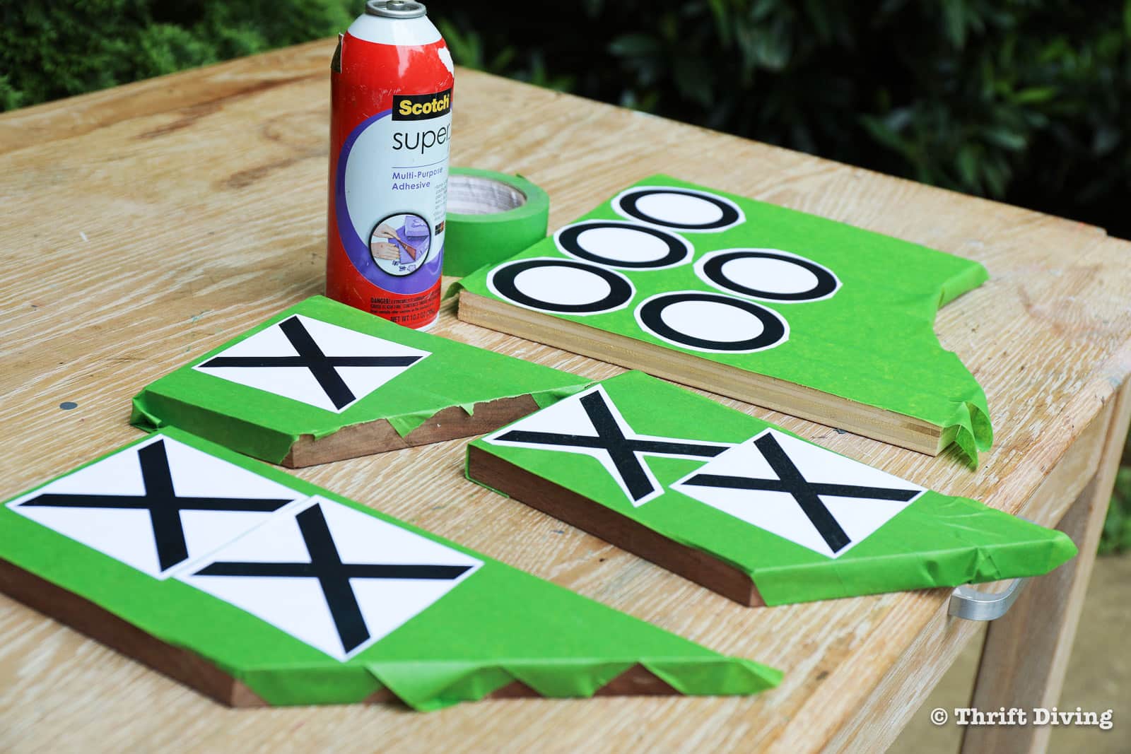 DIY Tic Tac Toe Game from Wood Scraps - DIY Inspired